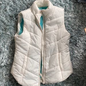 White Puffer Vest